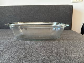 Fuente de cristal para horno
