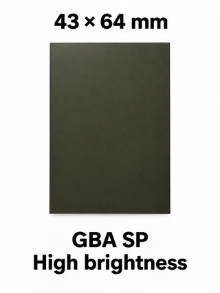 Lámina polarizadora GBA SP AGS-101 43x64 mm