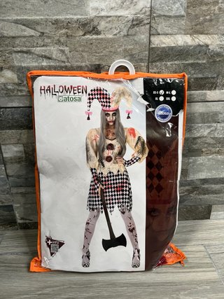 Disfraz Payasa Diabólica Halloween Talla XS/S