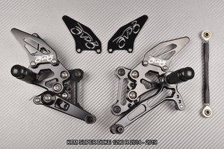 Estriberas retrasadas KTM SUPERDUKE 1290 2014 2019
