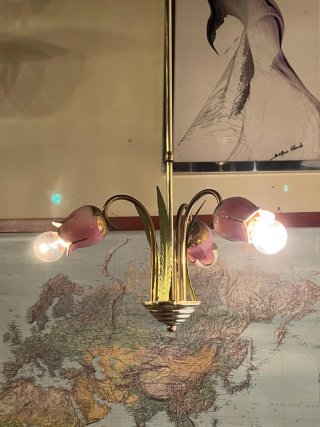 Lampada a sospensione Art Nouveau Lumineux