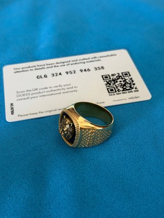 Anillo Guess Dorado