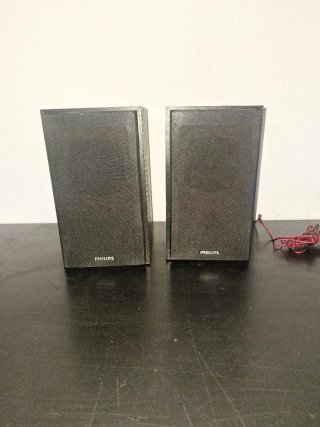 Altavoces Philips Negros