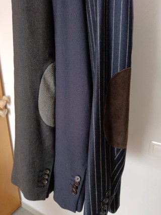 Americana Hackett gris hombre