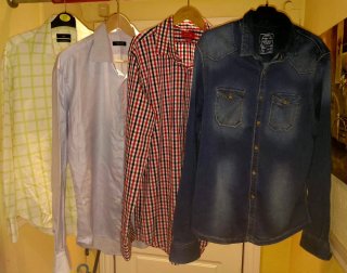 Lote 4 Camisas Talla XL Zara y Bershka
