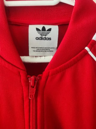 Chaqueta Adidas Originals SST Roja