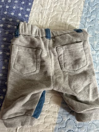 Pantalón Bebé Combinado Tejano y Chándal
