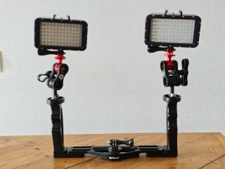 Sistema de Iluminación subacuático para GoPro