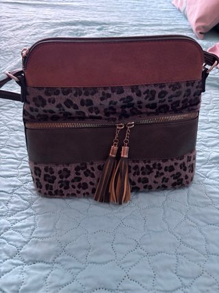 Bolso de diario con estampado animal