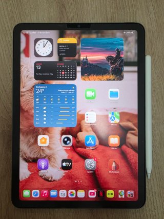 iPad Air M1 256GB + Custodia con Tastiera e Penna Originale