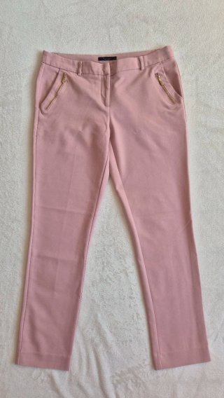 Pantalones de vestir Mohito rosa palo
