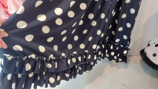 Traje de flamenca lunares talla 36