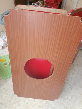 Tarima para brasero con hueco