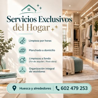 Servicios de limpieza en Huesca y alrededores