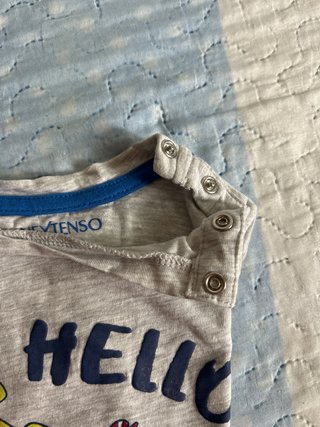 Pack 2 Camisetas para Bebé 12 Meses