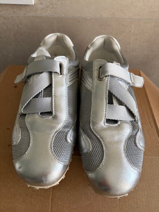 Deportivas Mango Plateadas