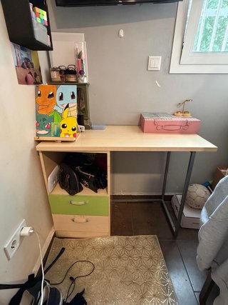Conjunto Litera con Armario y Escritorio