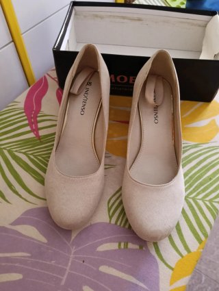 Zapatos de vestir In Extenso beige Talla 38
