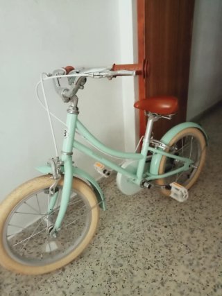 Bicicleta Infantil Bobbin Verde Menta