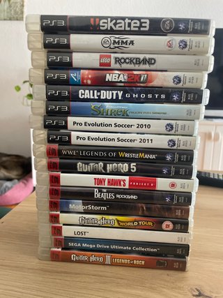 17 Juegos PS3 sin probar porque no tengo la consol