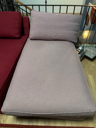 Chaiselongue singola rosa Ikea
