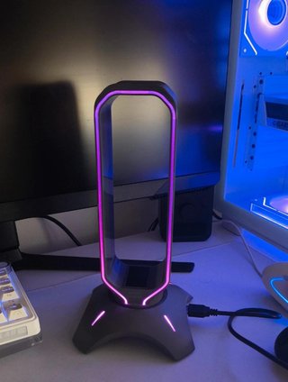 Soporte para Cascos Mars Gaming RGB