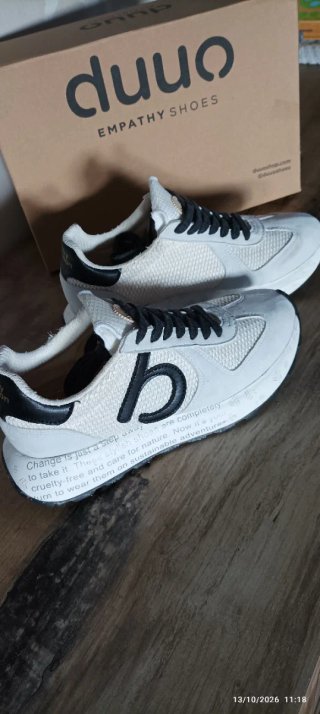 Zapatillas Duuo Veganas Blancas Talla 40