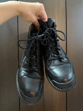 Botines Camper PIX Piel Negros