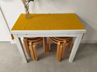 Mesa abatible IKEA BJURSTA 90 x 50 cm + (90cm)