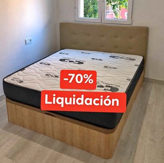 Colchón y Cama - Liquidación -70%
