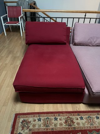 Chaiselongue Kivik Ikea Granate