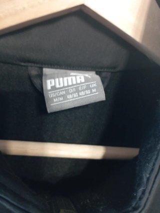 Chaqueta Puma Negra y Azul Talla M