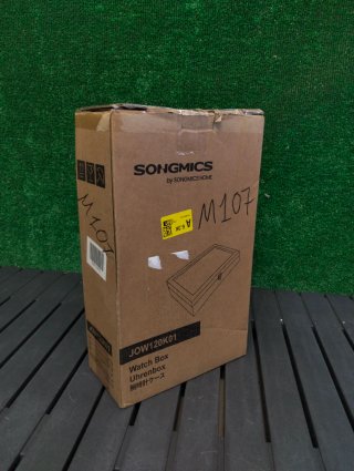 Caja Relojes 12 Compartimentos SONGMICS JOW120K01