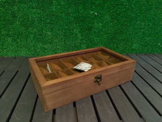 Caja Relojes 12 Compartimentos SONGMICS JOW120K01