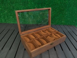 Caja Relojes 12 Compartimentos SONGMICS JOW120K01