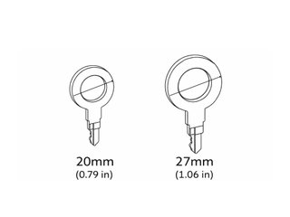 Maniglie decorative Ikea Fabrikor in metallo a forma di foglia