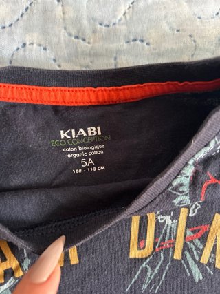 Camiseta  Estampado Dinosaurios 5 Años kiabi