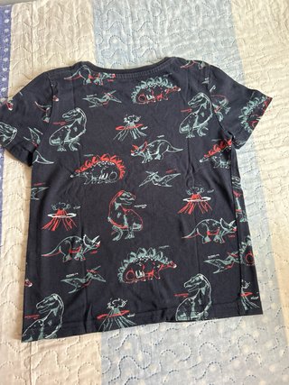 Camiseta  Estampado Dinosaurios 5 Años kiabi