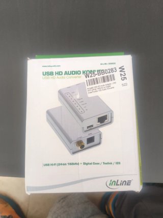 Adaptador de Audio USB HD InLine