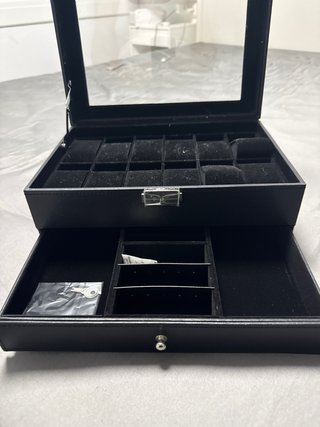 Caja para Relojes Negra