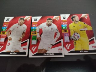 3 Cromos Adrenalyn XL 23/24 Sevilla FC