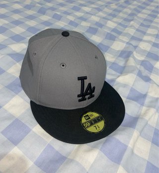 Gorra New Era LA Gris y Negra