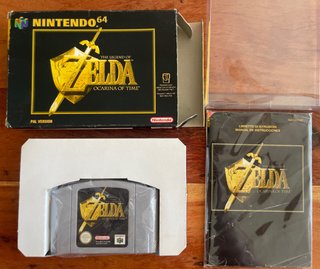 Zelda Ocarina of Time Nintendo 64 PAL
