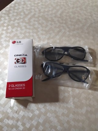 2 Gafas 3D LG Cinema sin usar