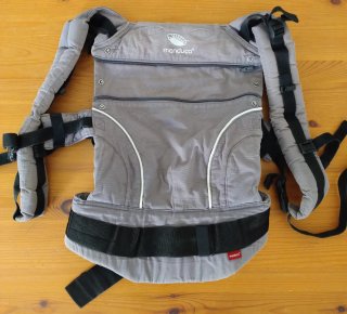 Mochila Portabebés Manduca Gris