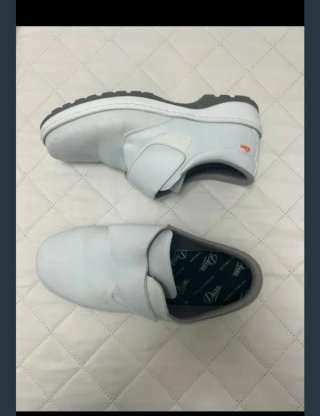 Zapatos de trabajo blancos Dian