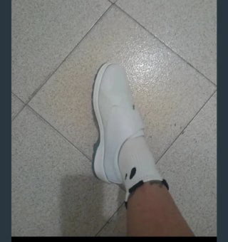 Zapatos de trabajo blancos Dian