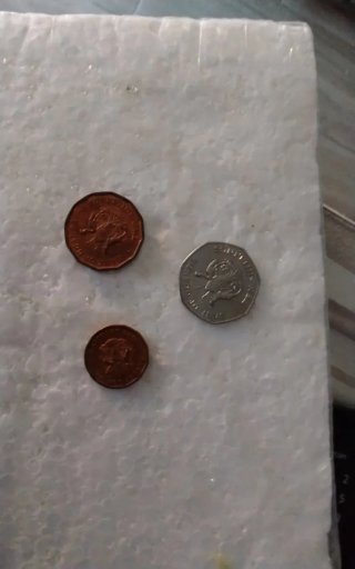 Set de 3 monedas de Uganda