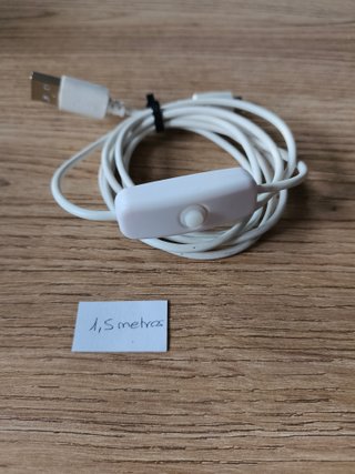 Cable USB A a Micro USB con interruptor