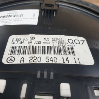 CUADRO INSTRUMENTOS MERCEDES MERCEDES CLASE S (W220) BERLINA 1998-2005